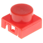 C & K Red Tactile Switch Cap for KSA Series, KSL Series, BTN K02 40
