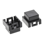 C & K Black Tactile Switch Cap for KSA Series, KSL Series, BTN K01 90