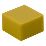 Omron Yellow Tactile Switch Cap for Series B3F-4000, Series B3F-5000, Series B3W-4000, B32-1330