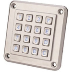 EOZ IP67 16 Key ABS Illuminated Keypad