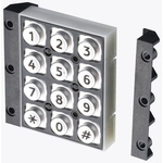EOZ IP67 12 Key Plastic Illuminated Keypad
