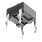Grey Stem Tactile Switch, SPST 50 mA @ 12 V dc 5mm Surface Mount