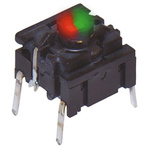 IP67 Cap Tactile Switch, SPST 50 mA @ 24 V dc