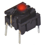 IP67 Cap Tactile Switch, SPST 50 mA @ 24 V dc