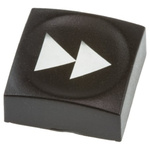 Wurth Elektronik Black Tactile Switch Cap for WS-TLT Series, 714401003