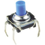 IP60 Side, Top Tactile Switch, SPST 50 mA @ 32 V dc 6.2mm