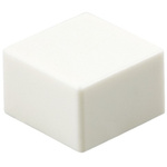 Omron White Tactile Switch Cap for Series B3F-4000, Series B3F-5000, Series B3W-4000, B32-1360