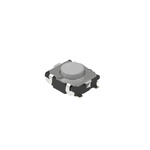 Natural Button Tactile Switch, SPST 50 mA 0.4mm Surface Mount