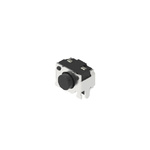 White Button Tactile Switch, SPST 50 mA 0.84mm Surface Mount