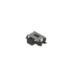Black Button Tactile Switch, SPST 50 mA 0.65mm Surface Mount
