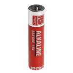 RS PRO Alkaline AAA Battery 1.5V, 20 Pack