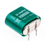 55615604940 | Varta V150H 4.8V NiMH Button Rechargeable Battery, 150mAh