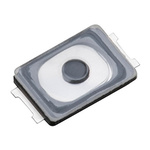 IP67 Push Plate Tactile Switch, SPST 20 mA @ 15 V dc 0.85 (Dia.)mm Surface Mount