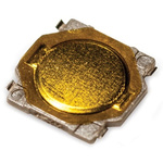 IP40 Gold Button Tactile Switch, SPST 50 mA 0.7 (Dia.)mm Surface Mount