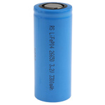 RS PRO, 3.2V, Lithium Phosphate Rechargeable Battery, 3.2Ah