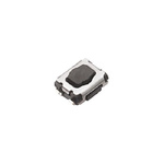 White Push Plate Tactile Switch, SPST 20 mA Surface Mount