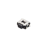 Black, Grey Push Plate Tactile Switch, SPST 50 mA Surface Mount