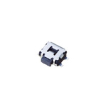 Black, Grey Push Plate Tactile Switch, SPST 20 mA Surface Mount