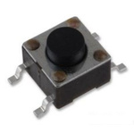 Standard Tactile Switch, SPST 0.05A @ 24VDC 13mm Surface Mount