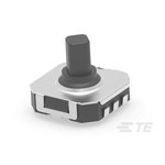 Black Cap Tactile Switch, Single Pole Five Throw 50mA 3mm Surface Mount