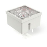 Red Momentary Tactile Switch, 1 NO 100mA 15mm PCB