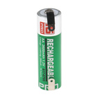 RS PRO AA NiMH Rechargeable AA Batteries, 2.6Ah, 1.2V - Pack of
