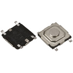 Tactile Switch, SPST 50 mA @ 12 V dc