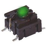 IP67 Cap Tactile Switch, SPST 50 mA @ 24 V dc