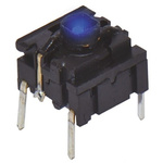 IP67 Cap Tactile Switch, SPST 50 mA @ 24 V dc