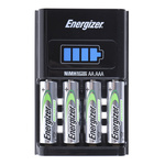 7638900307214 | Energizer 1hr Charger Battery Charger For NiMH AA, AAA with UK plug, Batteries Included