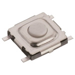 White Tactile Switch, SPST 20 mA 0.3mm Surface Mount