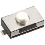 White Tactile Switch, SPST 50 mA @ 12 V dc 0.8mm Surface Mount