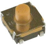 IP67 Tactile Switch, SPST 50 mA 2.3mm Surface Mount