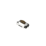 Black Button Tactile Switch, SPST 50 mA Surface Mount