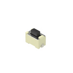 Black Button Tactile Switch, SPST 50 mA 1.5mm Surface Mount