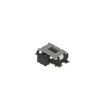 Black Button Tactile Switch, SPST 50 mA 0.65mm Surface Mount