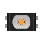 Black Round Button Tactile Switch, SPST 50 mA Surface Mount