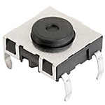 IP40 Tactile Switch, SPST 50mA 7.75mm Surface Mount