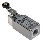 RS PRO Roller Lever Limit Switch, NO/NC, IP66, DPST, Zinc Alloy Housing, 400V ac Max, 10A Max