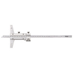 Mitutoyo 527-102 Stainless Steel Vernier Depth Gauge, 200mm, With RS Calibration