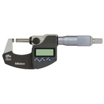 Mitutoyo 293-330-30 External Micrometer, Range 0 mm →25 mm, With UKAS Calibration