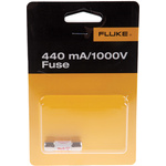 FUSE-440MA/1000V B1 | Fluke Multimeter Fuse, 440mA, 1000V, 10.3 (Dia.) x 35mm, 10.3mm