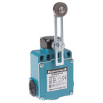 Honeywell GLE Series Adjustable Roller Lever Limit Switch, 2NO/2NC, IP67, DPDT, Die Cast Zinc Housing, 300V ac Max, 6A