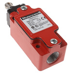 Honeywell GSS Series Plunger Limit Switch, NO/NC, IP67, DP, Metal Housing, 240V ac Max, 3A Max