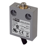 RS PRO Plunger Limit Switch, 1NC/1NO, IP67, SPDT, Zinc Alloy Housing, 240V ac ac Max, 3A Max