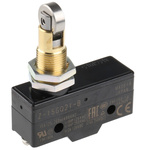 Omron Z Series Roller Limit Switch, NO/NC, IP00, SPDT, 500V ac Max, 15A Max