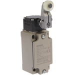 Omron D4B-N Series Roller Lever Interlock Switch, NO/NC, IP67, DPST, Metal Housing