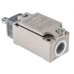 Omron D4B-N Series Roller Plunger Interlock Switch, NO/NC, IP67, DPST, Metal Housing