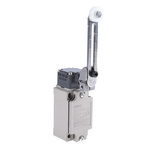 Omron D4B-N Series Roller Lever Interlock Switch, NO/NC, IP67, DPST, Metal Housing