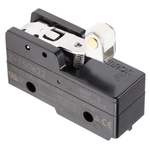Omron Roller Lever Limit Switch, NO/NC, IP00, SPDT, Thermosetting Resin Housing, 500V ac Max, 15A Max